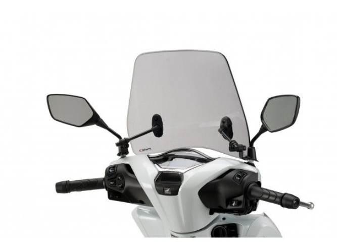 Szyba Owiewka Puig Do Honda Sh125i Sh150i 20-22 Traffic Lekko Przyciemniona - zdjęcie 2