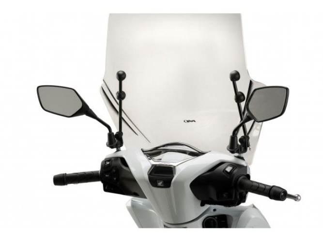 Szyba Owiewka Puig Do Honda Scoopy Sh125i Sh150i 20-22 T.X Przezroczysta - zdjęcie 2
