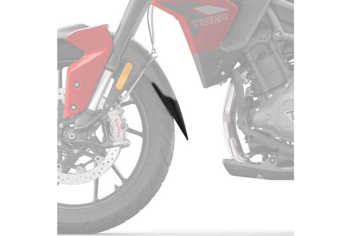 Przedłużenie Błotnika Puig Do Triumph Tiger 900 20-22 Przednie Czarne - zdjęcie 2