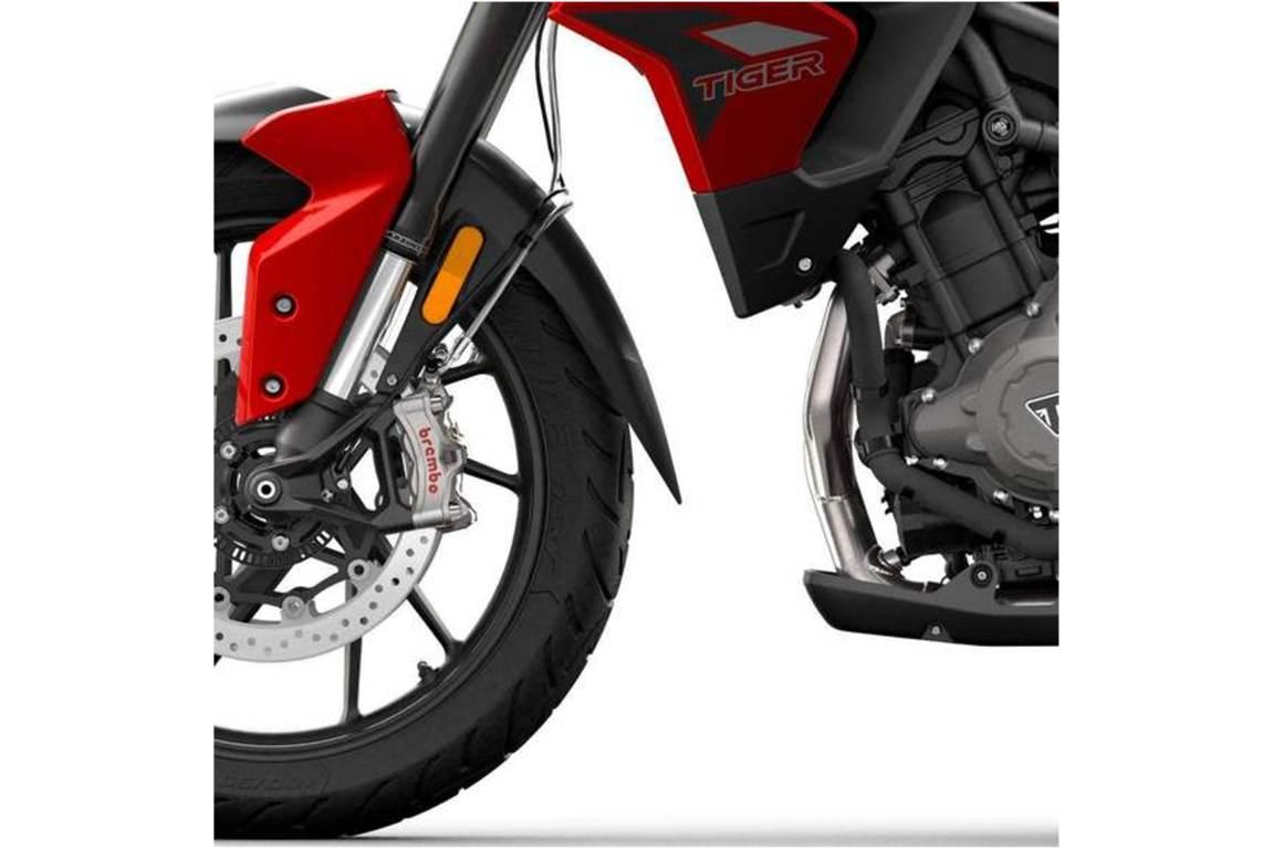 Przedłużenie Błotnika Puig Do Triumph Tiger 900 20-22 Przednie Czarne - zdjęcie 4