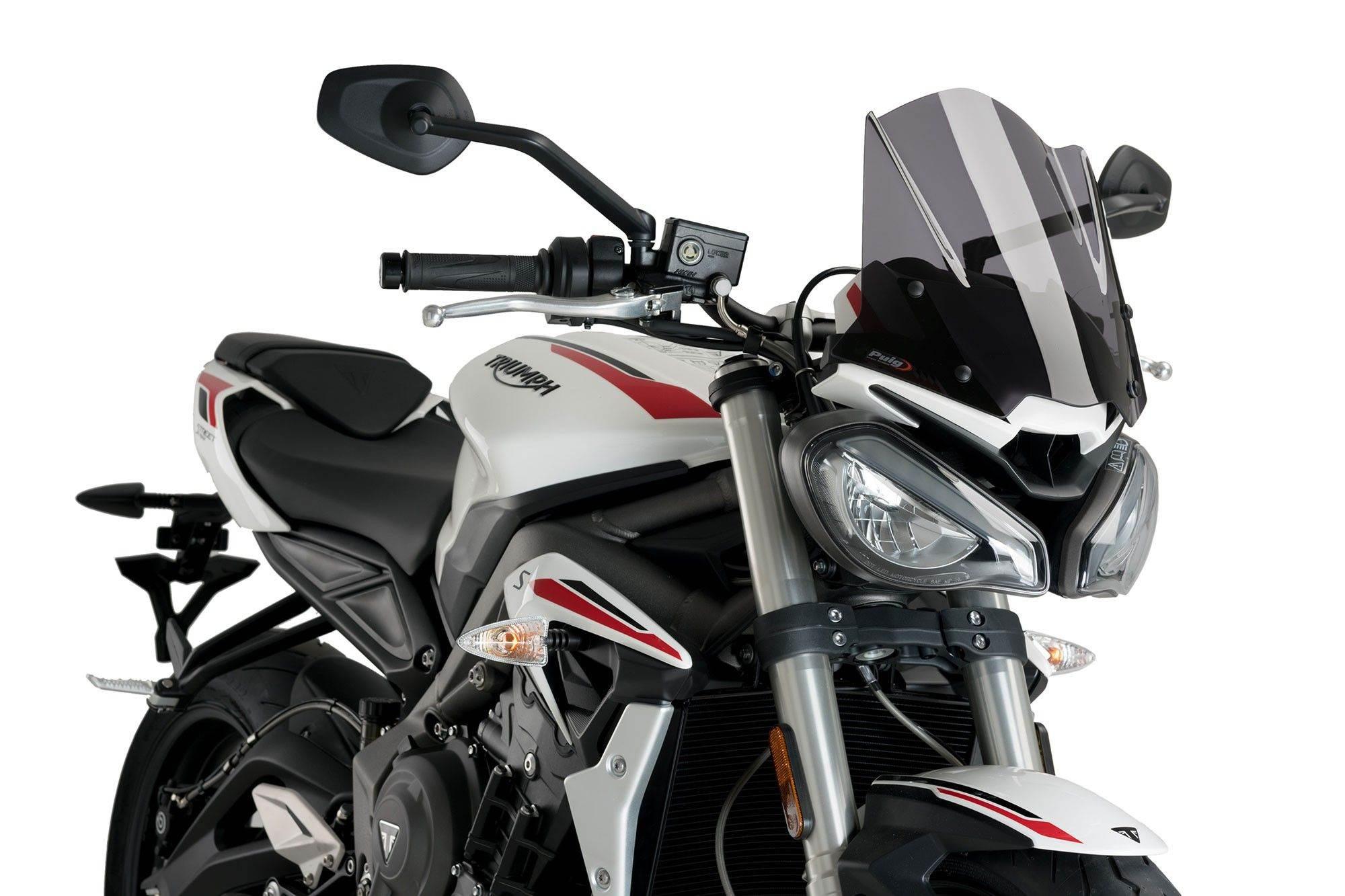 Szyba Owiewka Puig Do Triumph Street Triple R Rs S 20-22 Mocno Przyciemnion