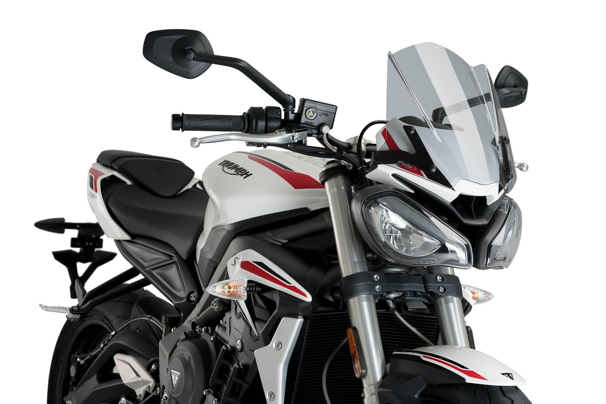 Szyba Owiewka Puig Do Triumph Street Triple R Rs S 20-22 Lekko Przyciemnion