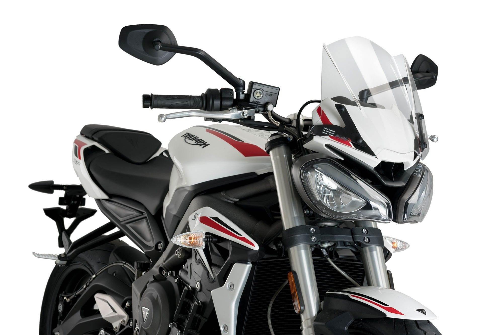 Szyba Owiewka Puig Do Triumph Street Triple R Rs S 20-22 Przezroczysta