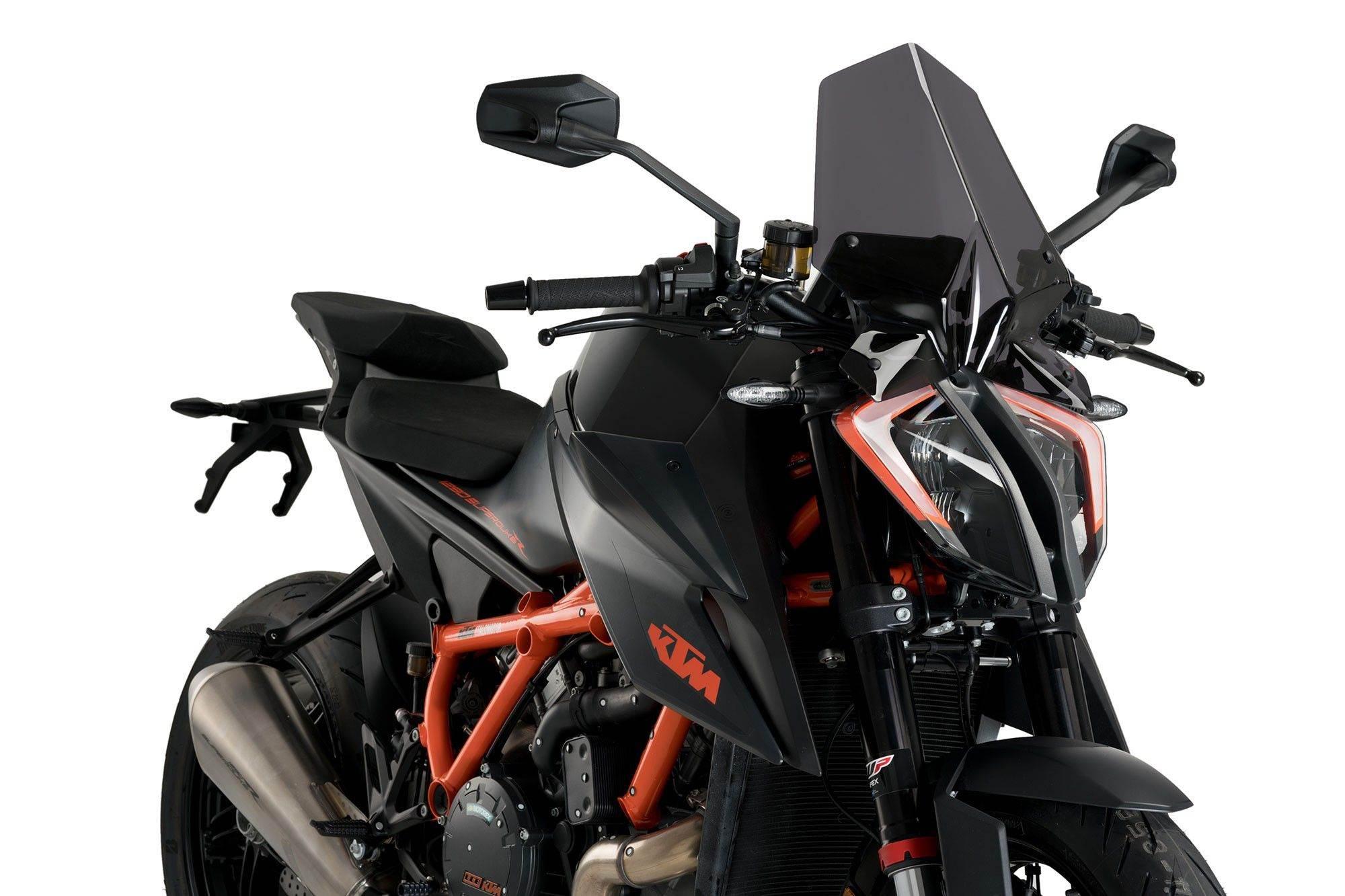 Szyba Owiewka Puig Do Ktm Superduke R 1290 20-22 Mocno Przyciemniona 1