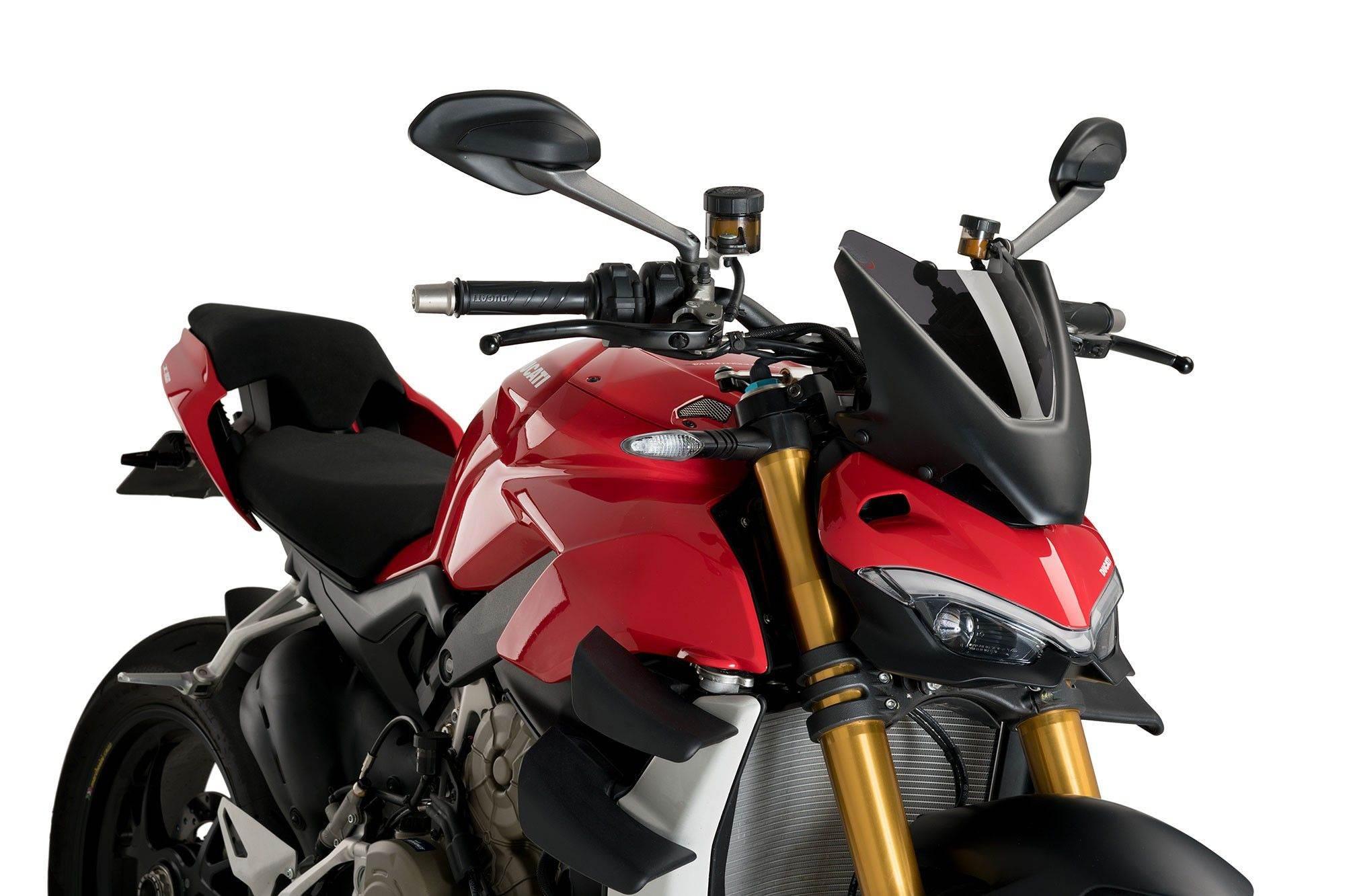 Szyba Owiewka Puig Do Ducati Streetfighter V4 S 20-22 Sport Mocno Przyciemn