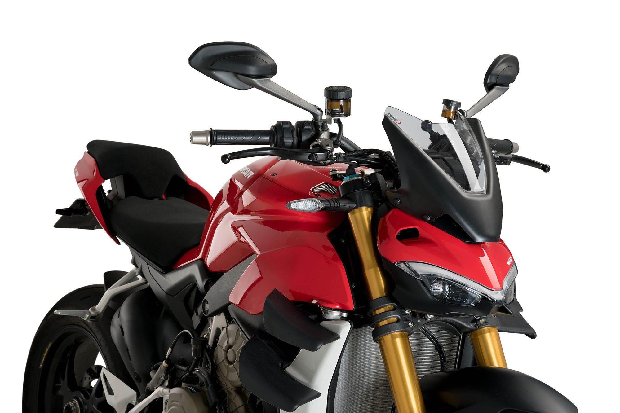Szyba Owiewka Puig Do Ducati Streetfighter V4 S 20-22 Sport Lekko Przyciemn