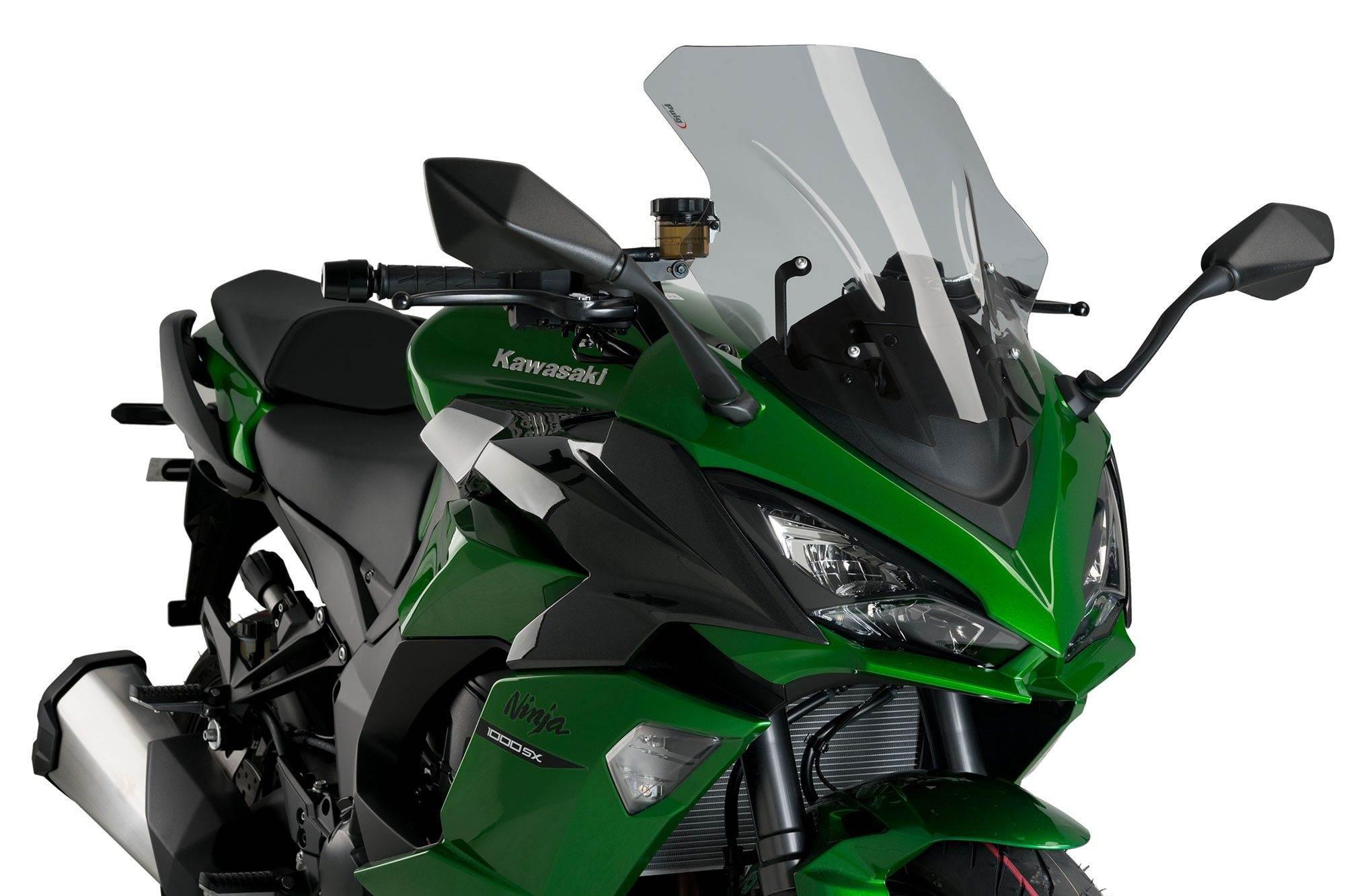 Szyba Sportowa Puig Do Kawasaki Z1000sx 11-19 Ninja 1000 Sx 20-22 Lekko Przyciemniona