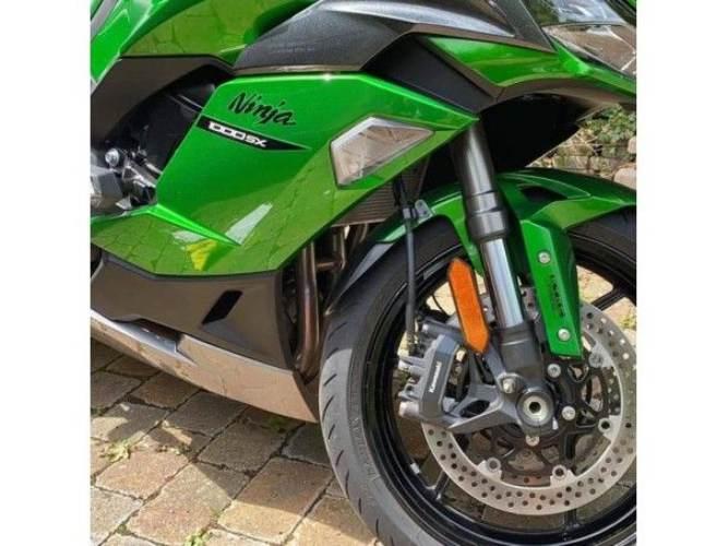 Przedłużenie Błotnika Puig Do Kawasaki Ninja 1000 Sx 20-22 Przednie Czarne - zdjęcie 2