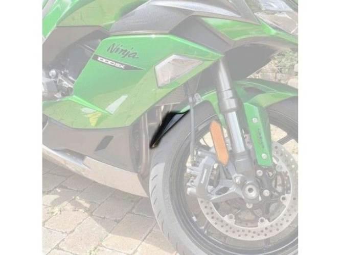 Przedłużenie Błotnika Puig Do Kawasaki Ninja 1000 Sx 20-22 Przednie Czarne - zdjęcie 3