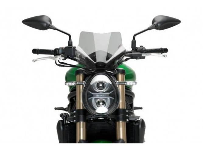 Szyba Sportowa Nowej Generacji Puig Do Benelli Bn 752s 18-21 Lekko Przyciem - zdjęcie 2