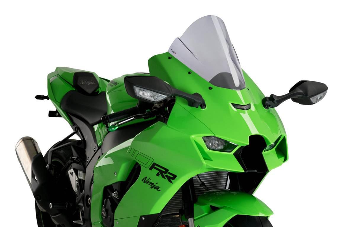 Szyba Sportowa Z-Racing Puig Do Kawasaki Zx-10rr 21-23 Lekko Przyciemniona