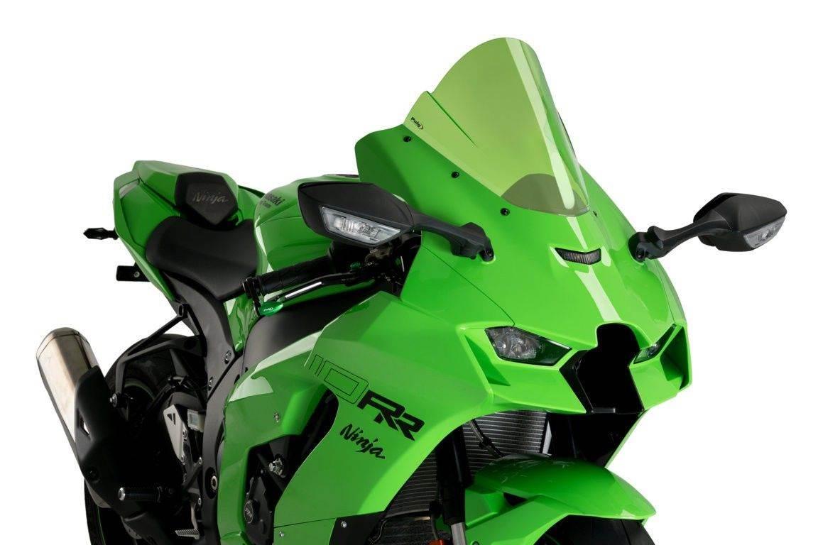 Szyba Sportowa Z-Racing Puig Do Kawasaki Zx-10rr 21-23 Zielona