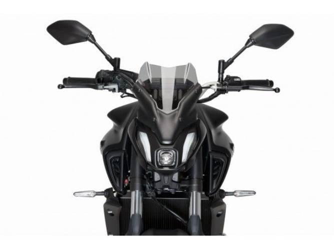 Szyba Sportowa Nowej Generacji Puig Do Yamaha Mt-07 21-24 Lekko Przyciemnio - zdjęcie 2