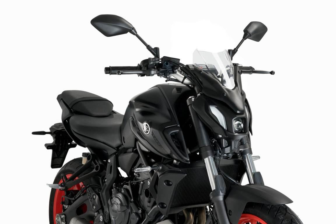 Szyba Sportowa Nowej Generacji Puig Do Yamaha Mt-07 21-24 Przezroczysta
