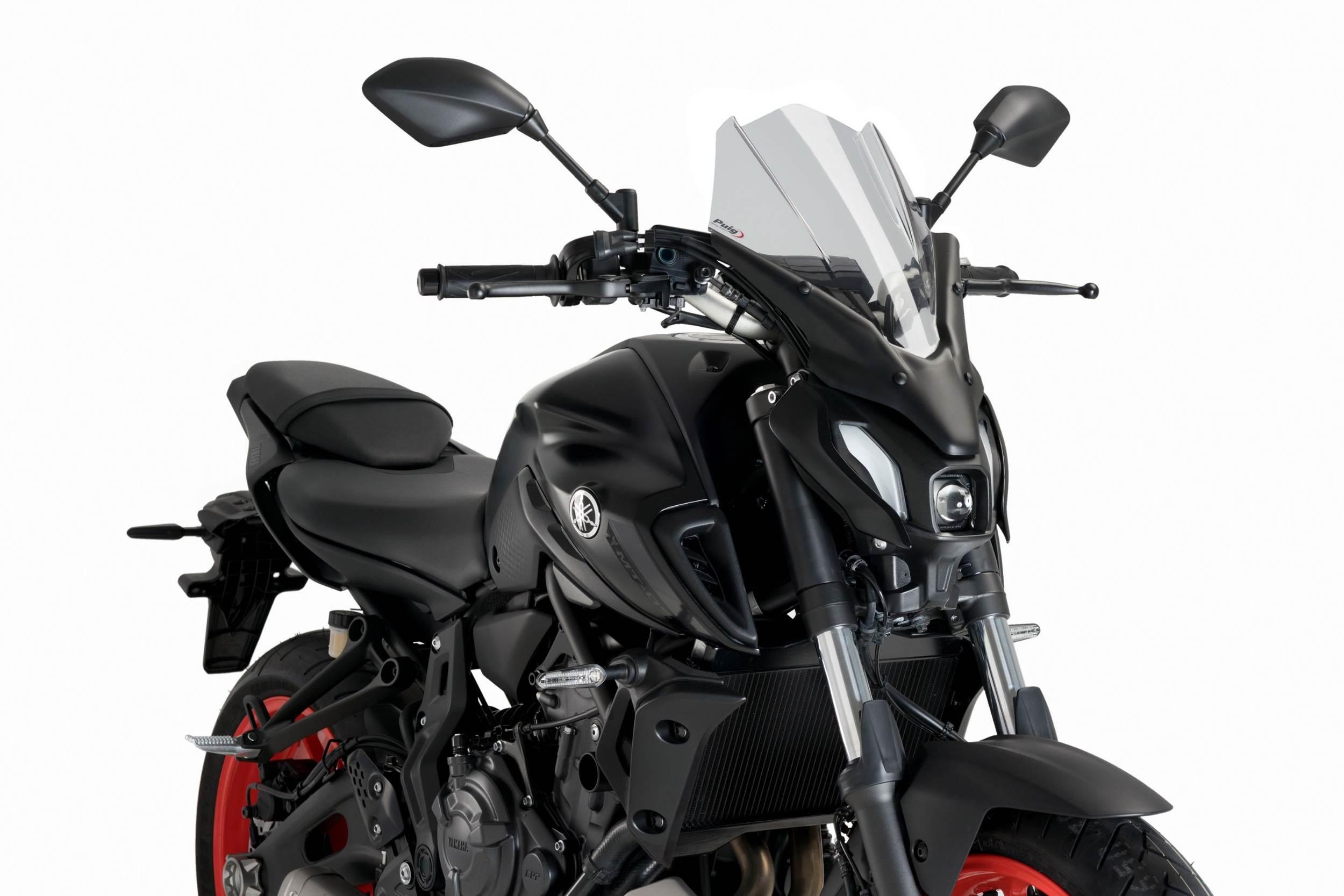 Szyba Owiewka Puig Do Yamaha Mt-07 21-22 Touring Lekko Przyciemniona