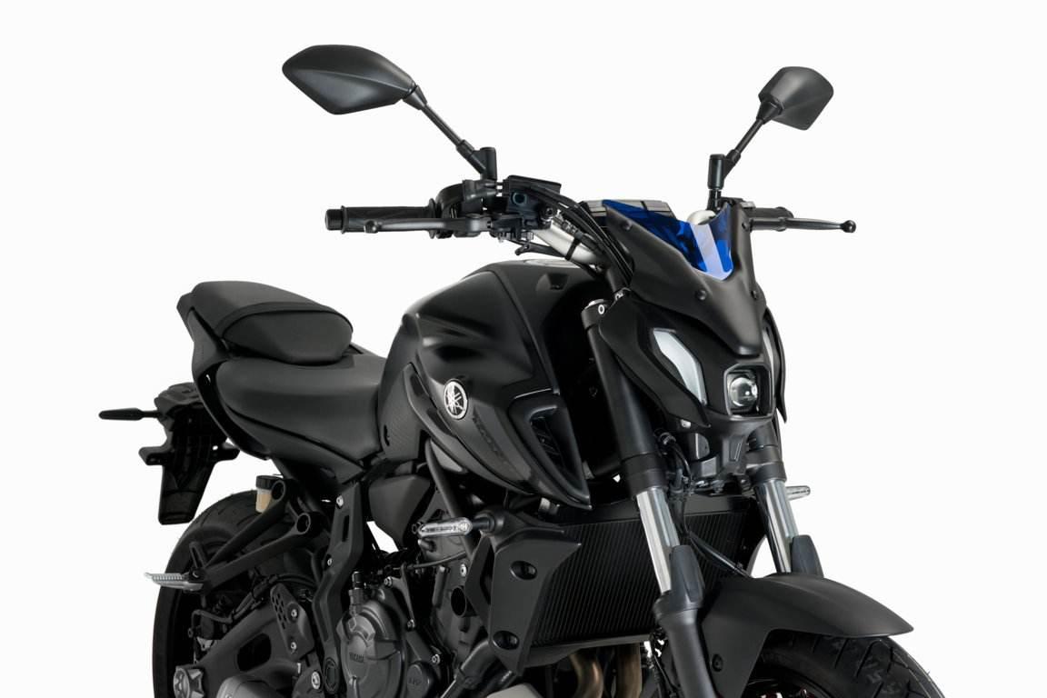 Szyba Sportowa Nowej Generacji Sport Plus Puig Do Yamaha Mt-07 21-22 Niebie