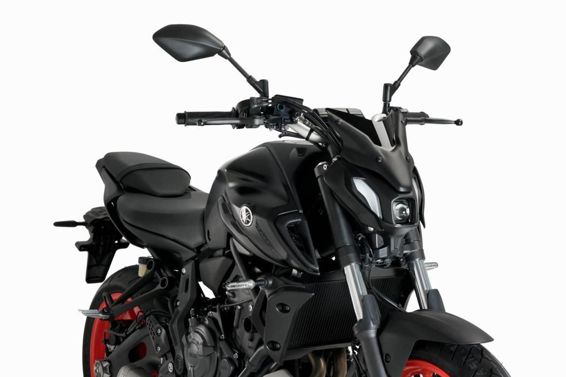 Szyba Sportowa Nowej Generacji Sport Plus Puig Do Yamaha Mt-07 21-22 Czarna