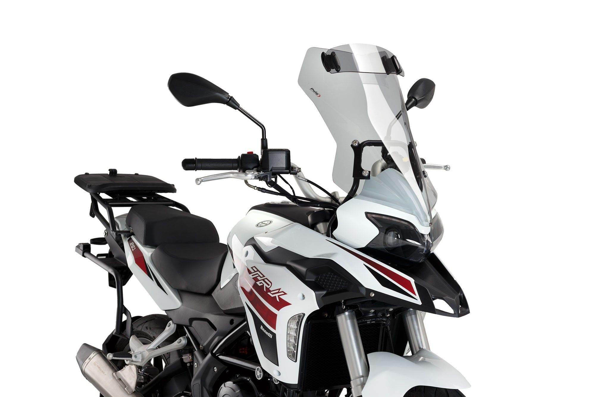 Szyba Turystyczna Puig Do Benelli Trk 251 20-23 Z Deflektorem Lekko Przycie