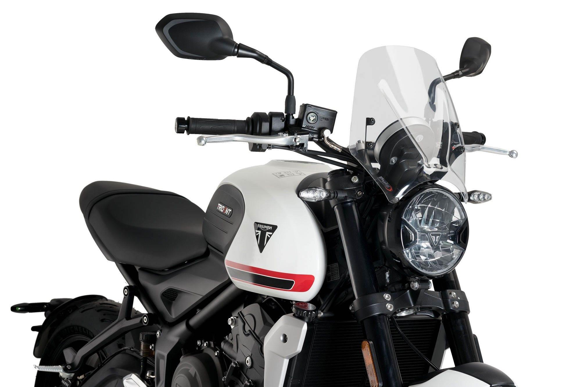 Szyba Sportowa Nowej Generacji Puig Do Triumph Trident 660 21-24 Przezroczy
