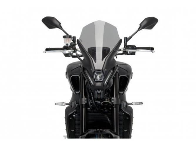Szyba Owiewka Puig Do Yamaha Mt-09 21-22 Touring Lekko Przyciemniona - zdjęcie 2