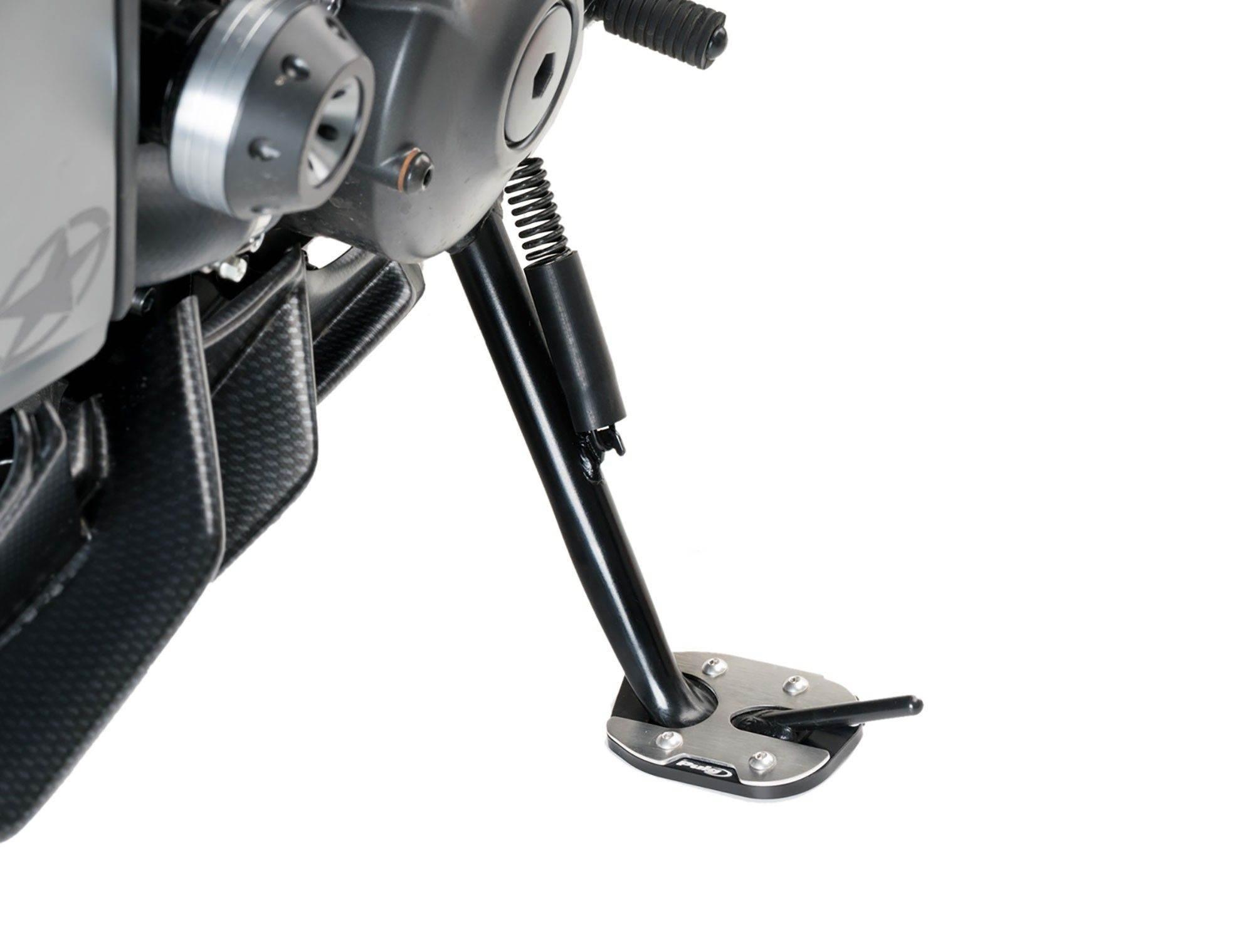 Poszerzenie Stopki Bocznej Puig Do Yamaha Mt-09 21-22 Czarne - zdjęcie 2