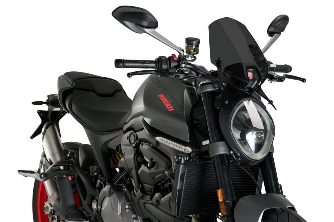Szyba Sportowa Nowej Generacji Puig Do Ducati Monster 937 21-22 Mocno Przyc