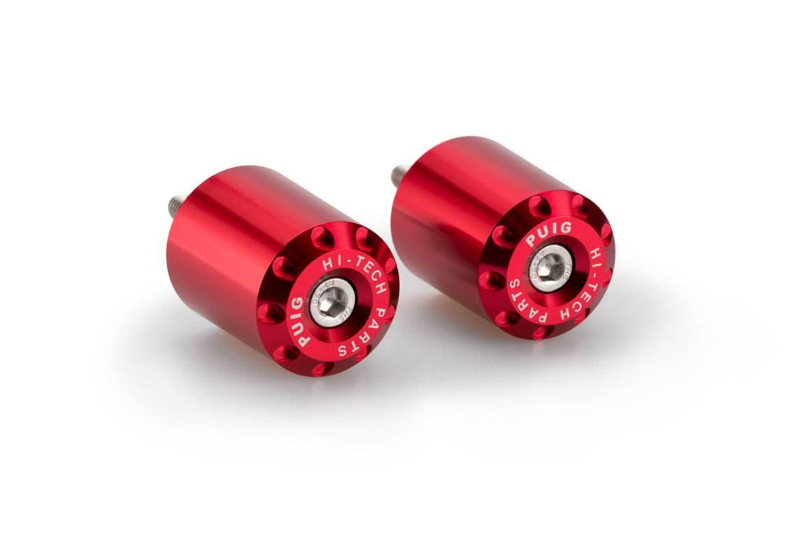 Ciężarki Końcówki Kierownicy Długie Puig Do Ducati Monster 937 21-22 Czerwo