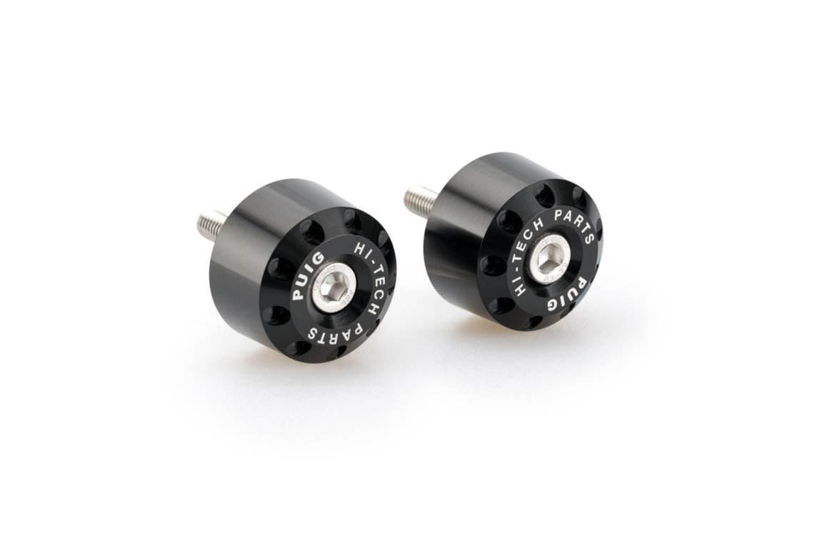 Ciężarki Końcówki Kierownicy Krótkie Puig Do Ducati Monster 937 21-22 Czarn