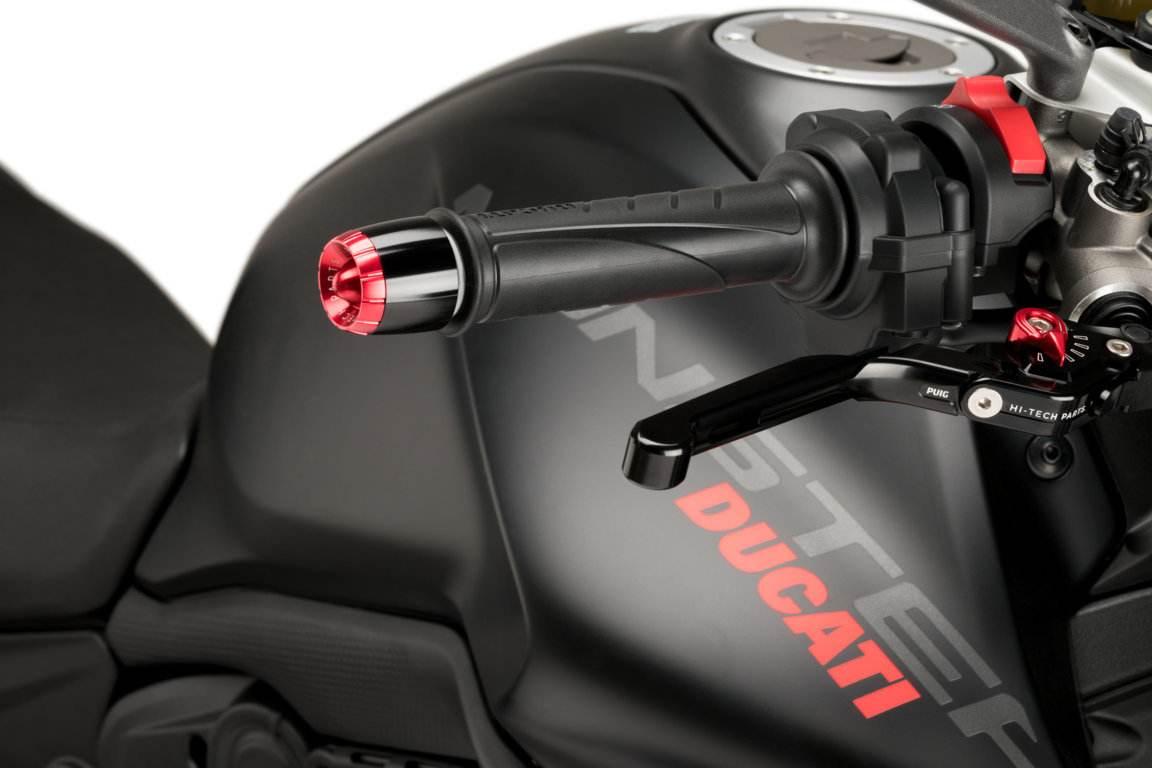 Ciężarki Końcówki Kierownicy Krótkie Z Wymienną Nasadką Puig Do Ducati Mons