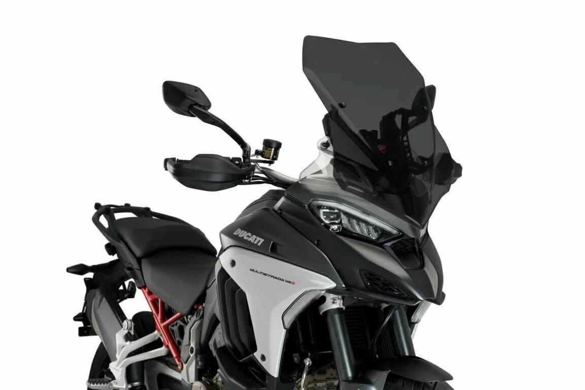 Szyba Turystyczna Puig Do Ducati Multistrada V4 23 Mocno Przyciemniona