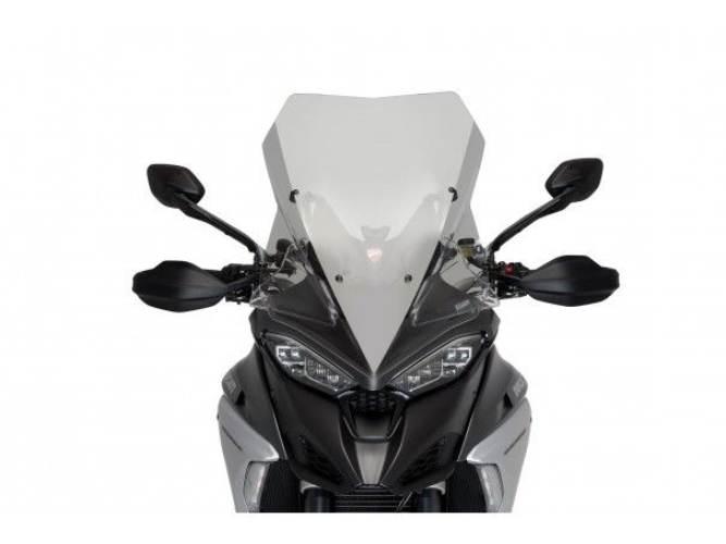 Szyba Turystyczna Puig Do Ducati Multistrada V4 23 Lekko Przyciemniona - zdjęcie 2