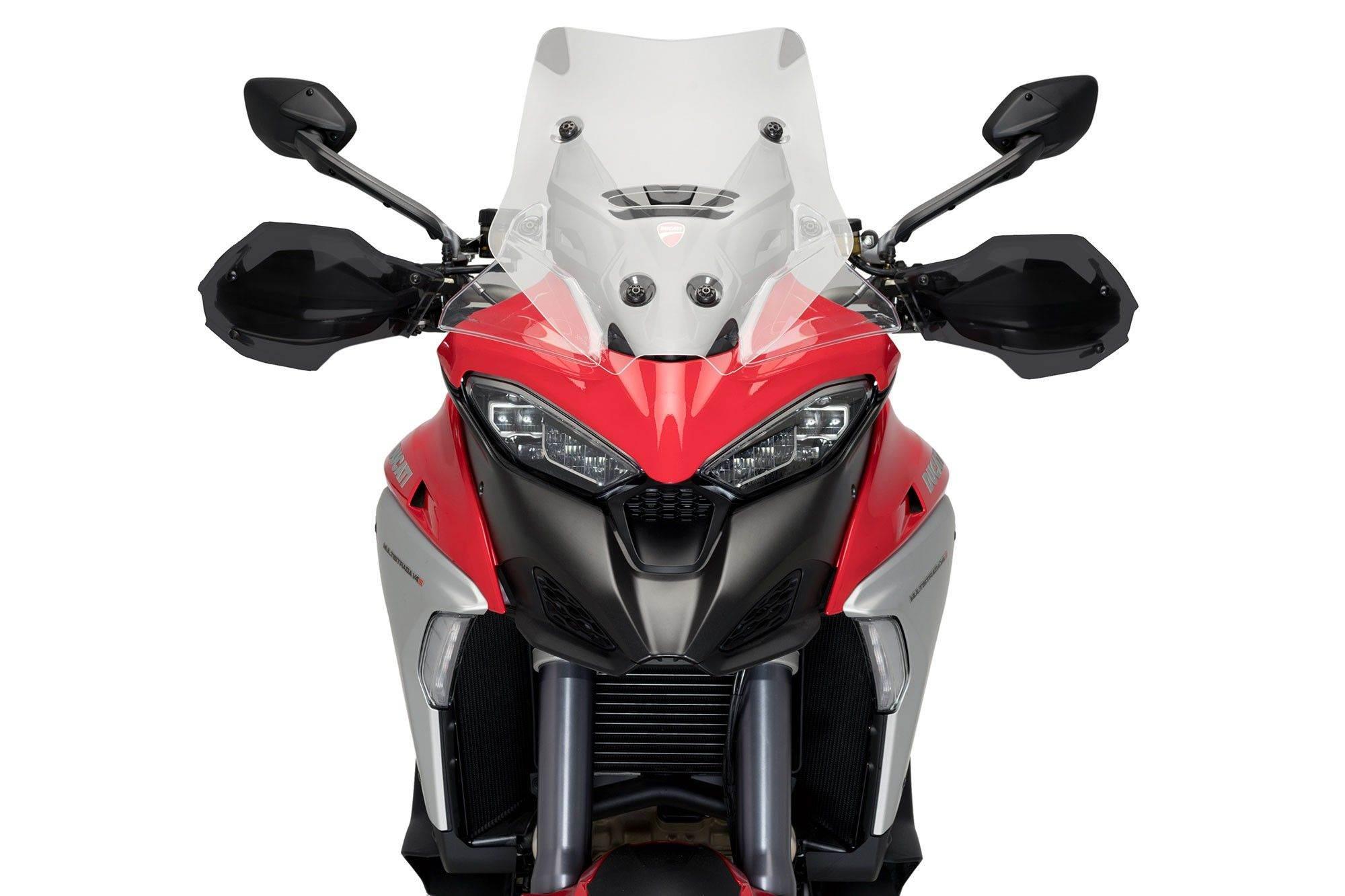 Poszerzenie Handbarów Puig Do Ducati Multistrada V4 20-21 Mocno Przyciemnione