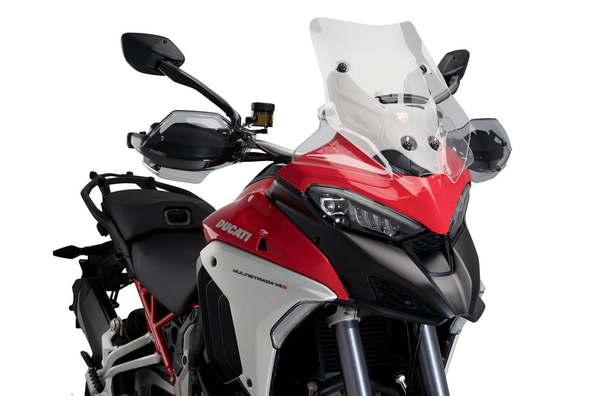 Poszerzenie Handbarów Puig Do Ducati Multistrada V4 20-21 Lekko Przyciemnione
