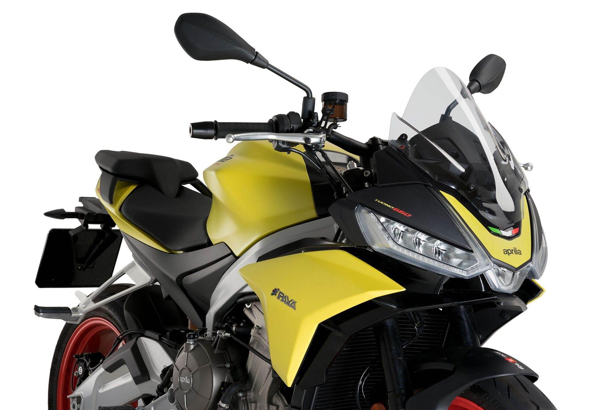 Szyba Sportowa Puig Do Aprilia Tuono 660 21-22 Przezroczysta