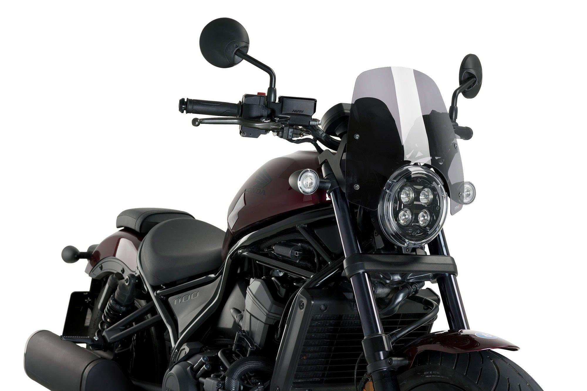 Szyba Sportowa Nowej Generacji Puig Do Honda Cmx 1100 Rebel 21-22 Lekko Prz