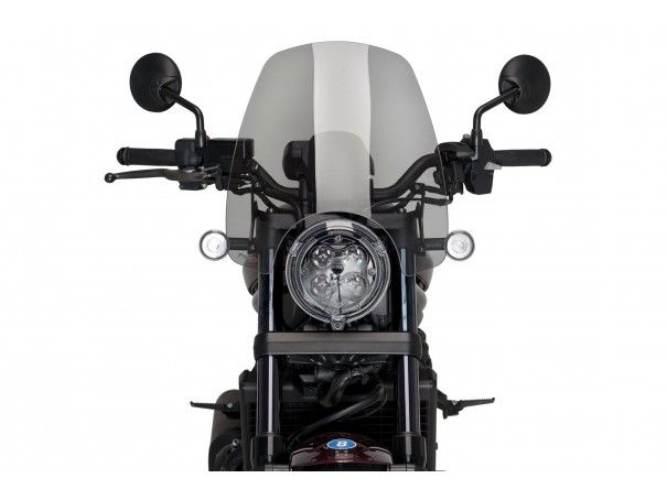 Szyba Sportowa Nowej Generacji Touring Puig Do Honda Cmx 1100 Rebel 21-22 L - zdjęcie 2