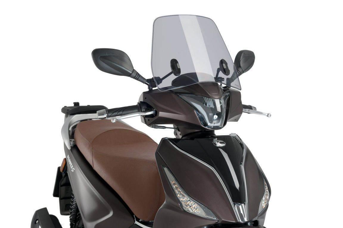 Szyba Owiewka Traffic Puig Do Kymco People S 125 18-22 Lekko Przyciemniona - zdjęcie 2