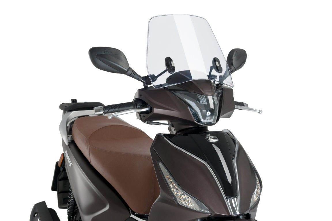 Szyba Owiewka Traffic Puig Do Kymco People S 125 18-22 Lekko Przezroczysta