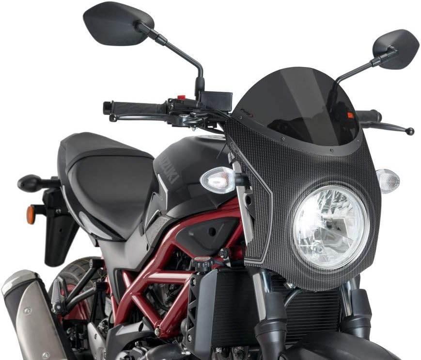 Szyba Półowiewka Puig W Stylu Retro Do Suzuki Sv650 16-21 Obudowa Carbon Cz