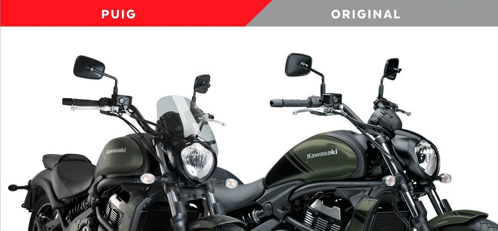Szyba Sportowa Nowej Generacji Puig Do Kawasaki Vulcan S 15-21 Mocno Przyci - zdjęcie 2