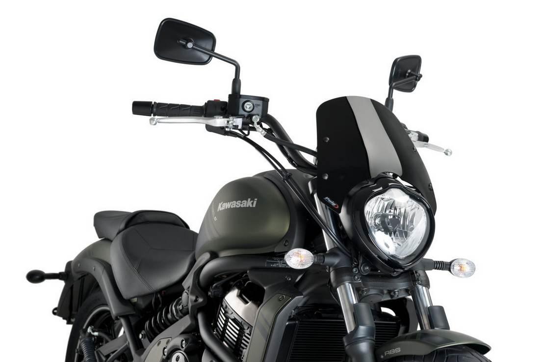 Szyba Sportowa Nowej Generacji Puig Do Kawasaki Vulcan S 15-21 Czarna
