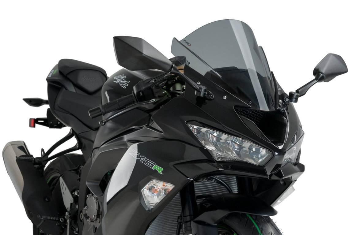 Szyba Z-Racing Puig Do Kawasaki Zx-6r 18-21 Mocno Przyciemniona
