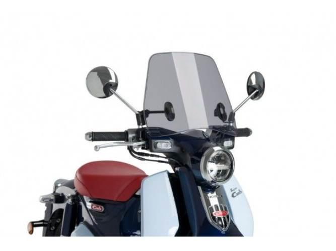 Szyba Owiewka Traffic Puig Do Honda Super Cub C125 18-22 Lekko Przyciemnion - zdjęcie 2