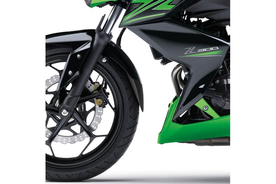 Przedłużenie Błotnika Puig Do Kawasaki Ninja 300 13-17 Przednie Czarne - zdjęcie 2