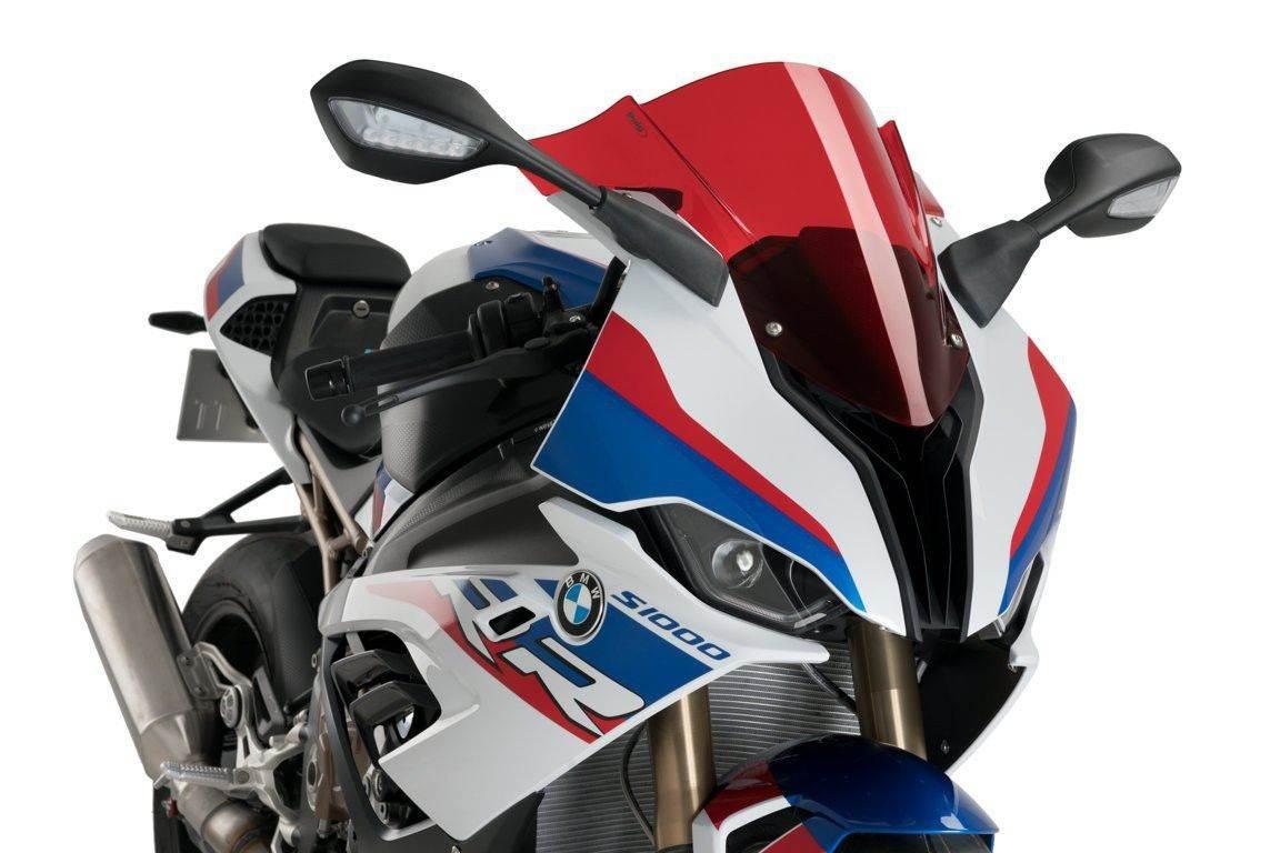 Szyba Sportowa Puig Do Bmw S1000rr M1000rr 19-22 Czerwona