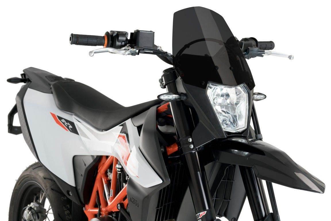 Szyba Sportowa Nowej Generacji Puig Do Ktm 690 Enduro R 19-21 Mocno Przycie