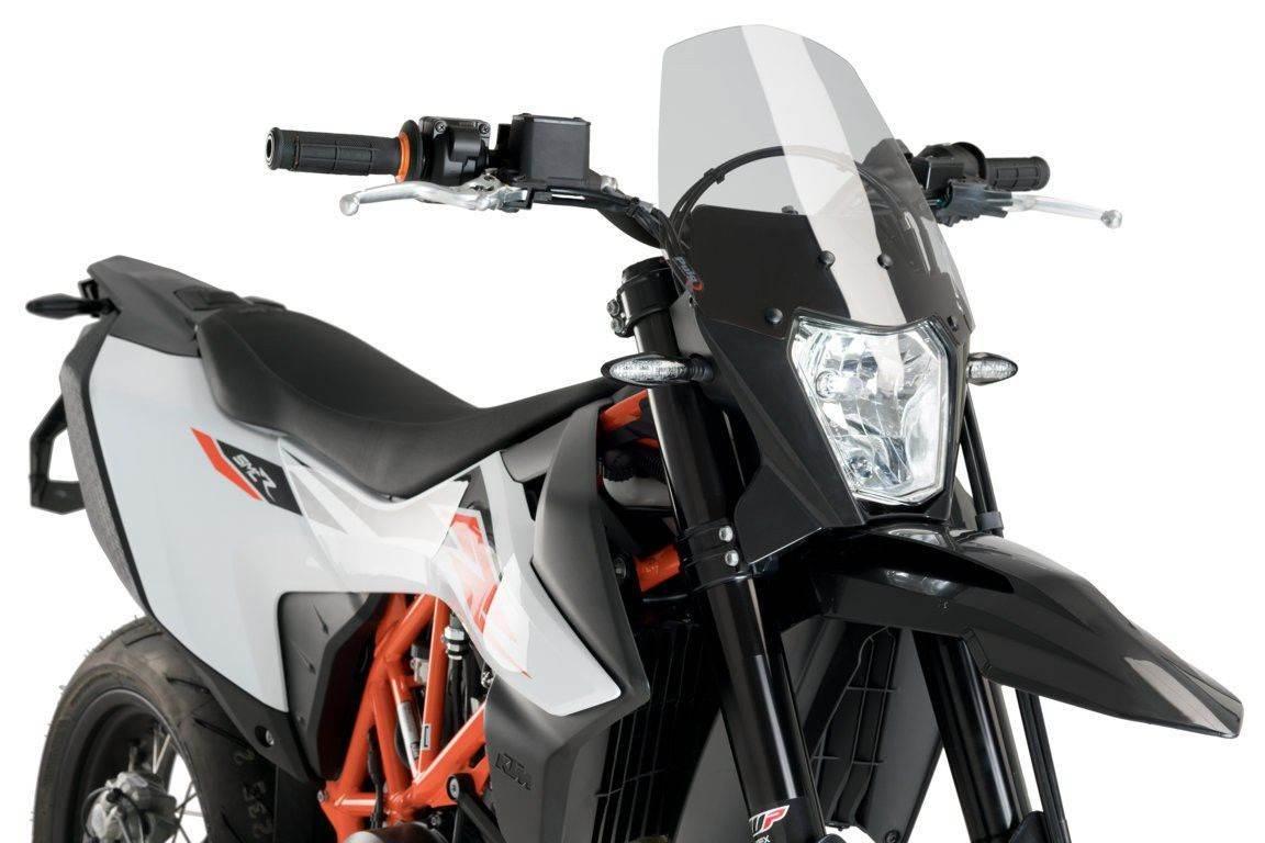 Szyba Sportowa Nowej Generacji Puig Do Ktm 690 Enduro R 19-21 Lekko Przycie