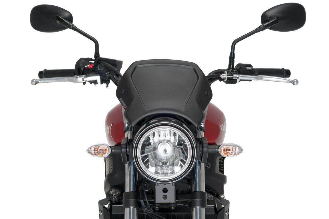 Szyba Owiewka Puig Retroplate Do Yamaha Xsr700 16-20 Aluminiowa Czarna