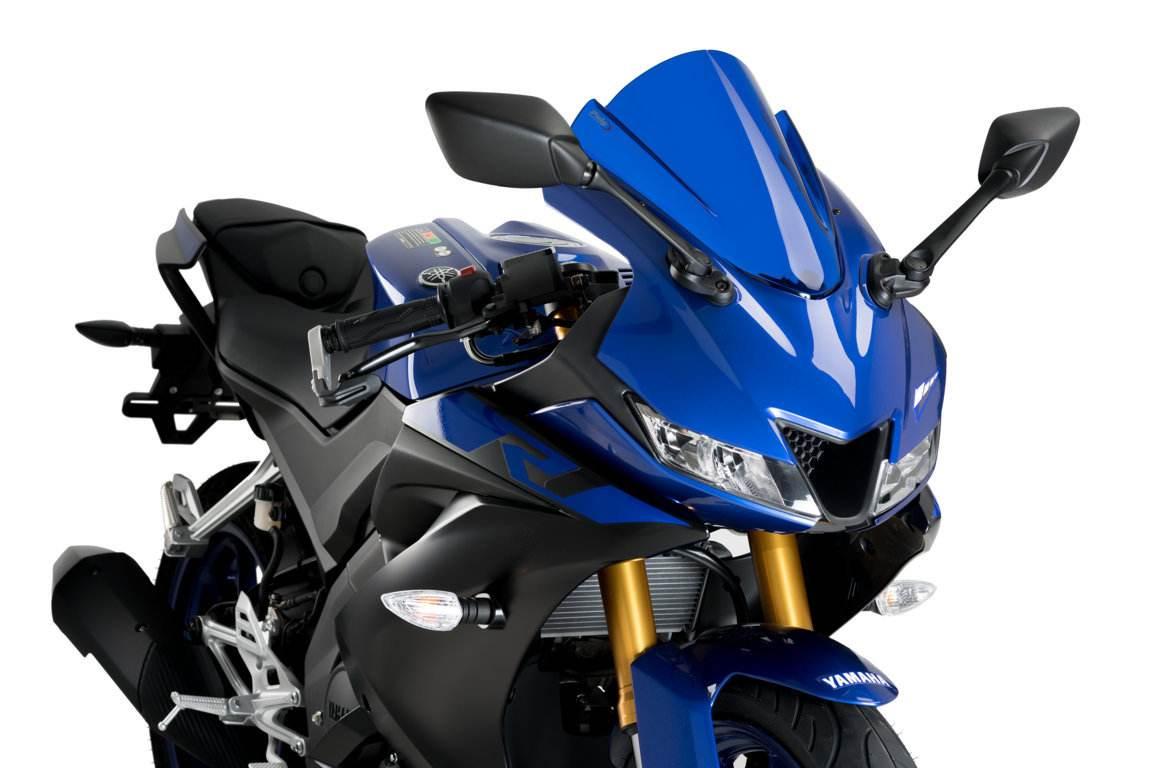 Szyba Z-Racing Puig Do Yamaha Yzf-R125 19-23 Niebieska