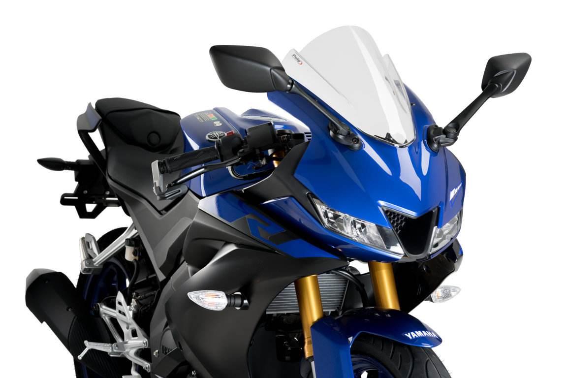 Szyba Z-Racing Puig Do Yamaha Yzf-R125 19-23 Lekko Przyciemniona